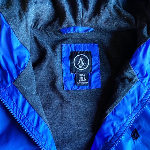 Volcom 10Y Kids’ Windbreaker or Light Rain Jacket - Picture 2 of 4